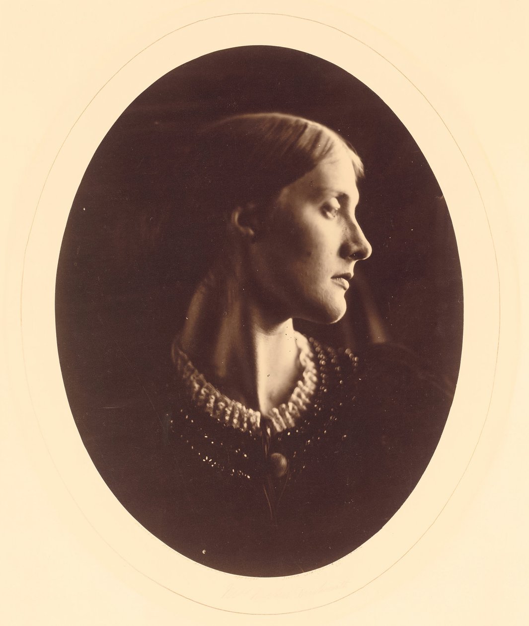 Mme Herbert Duckworth, Avril 1867 - Julia Margaret Cameron