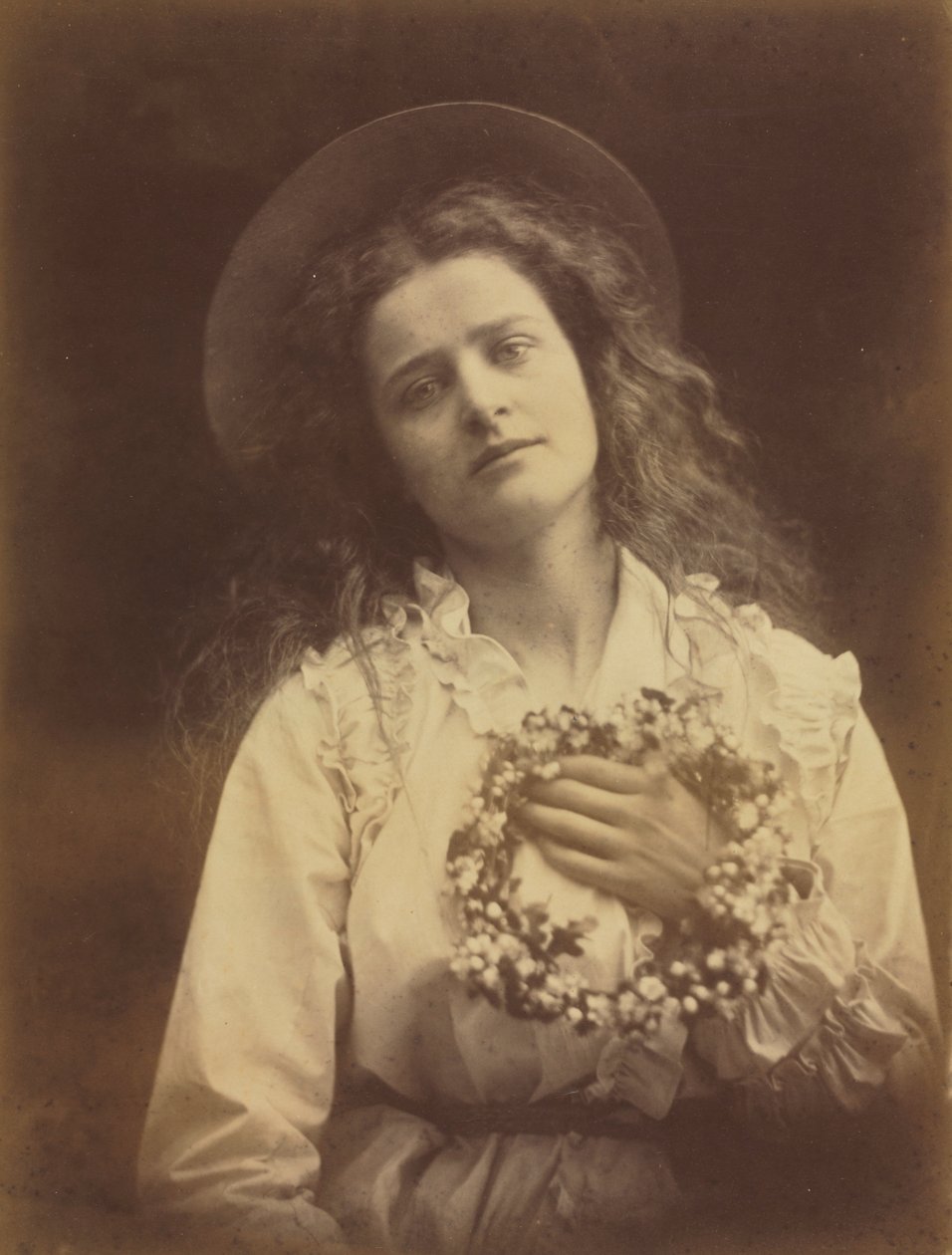 Reine de mai - Julia Margaret Cameron
