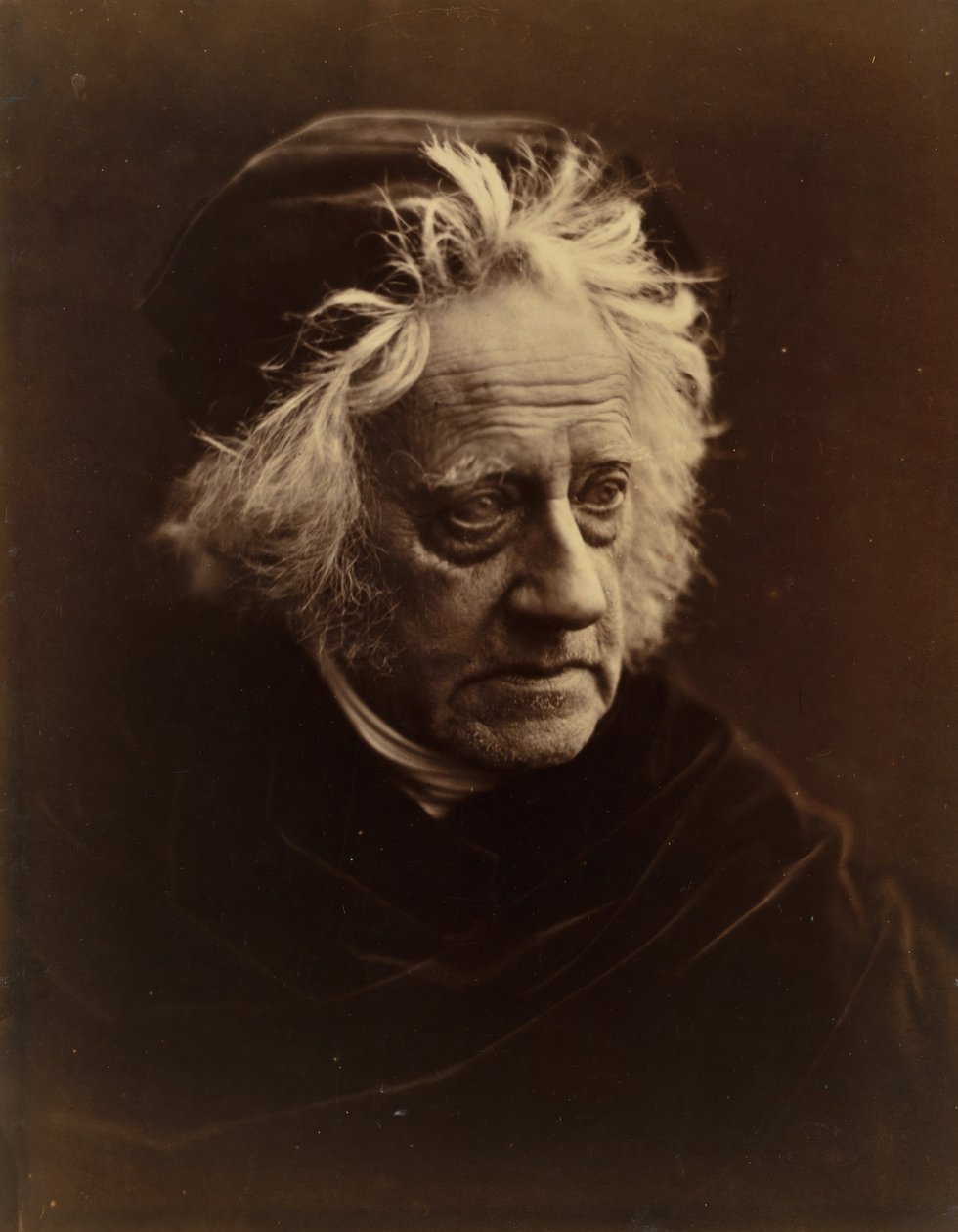 Sir John Herschel, avril 1867 - Julia Margaret Cameron