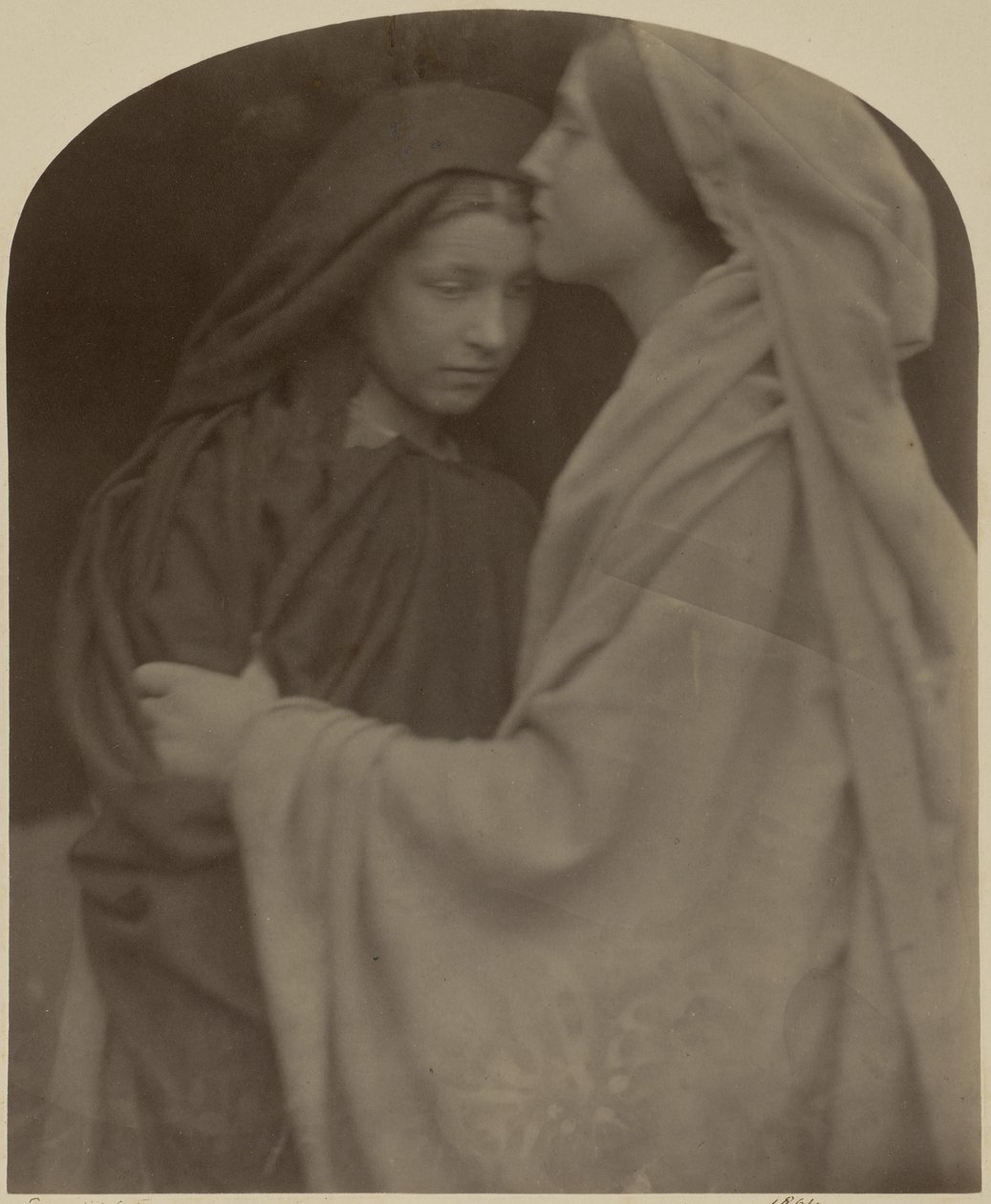 La salutation - Julia Margaret Cameron