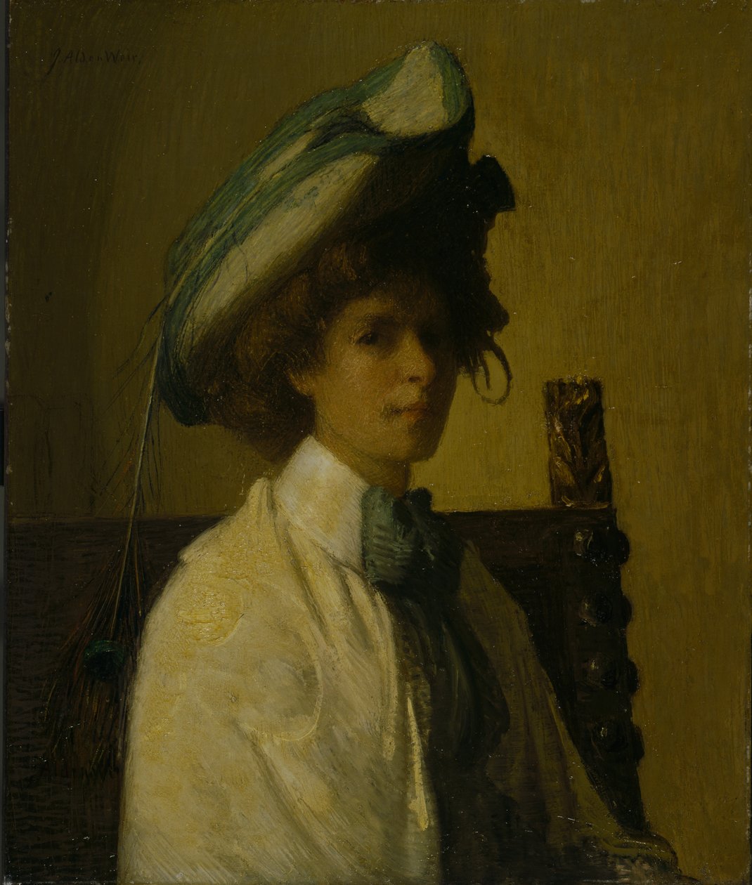 La Plume de Paon, c.1907-08 - Julian Alden Weir