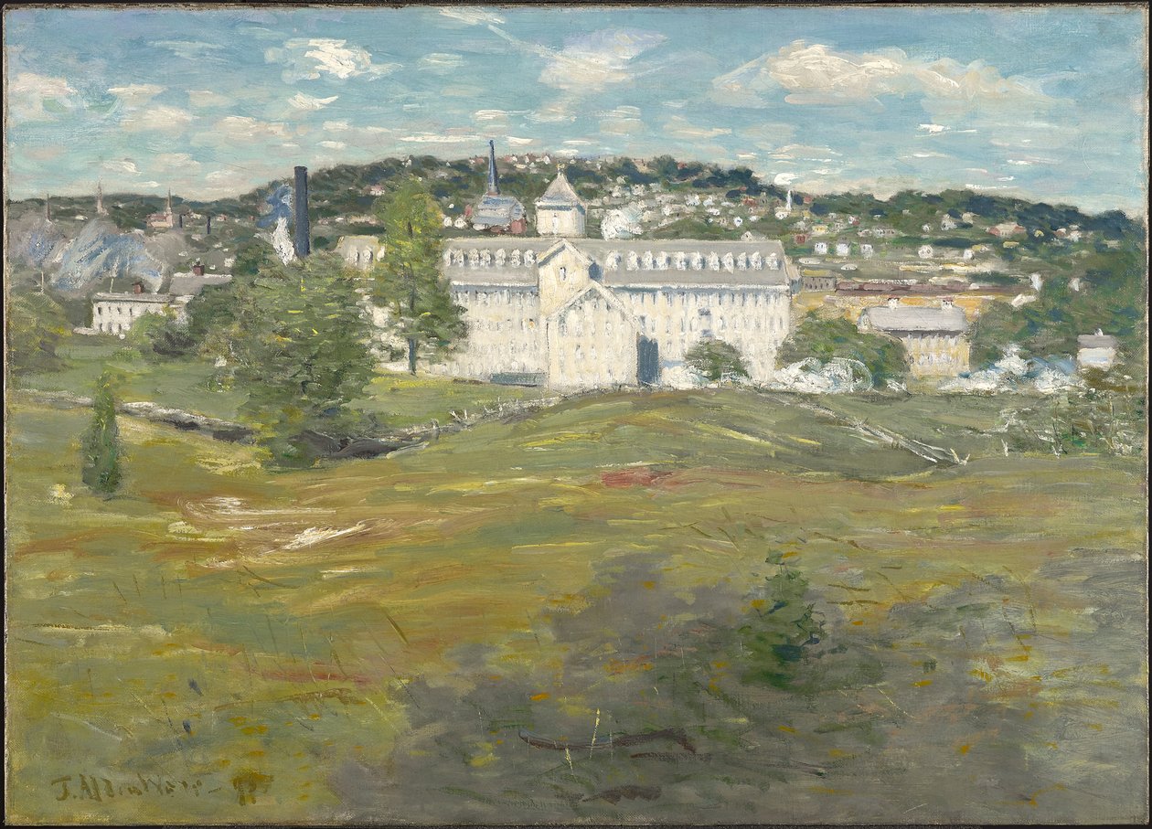 Usine de Fil Willimantic, 1893 - Julian Alden Weir