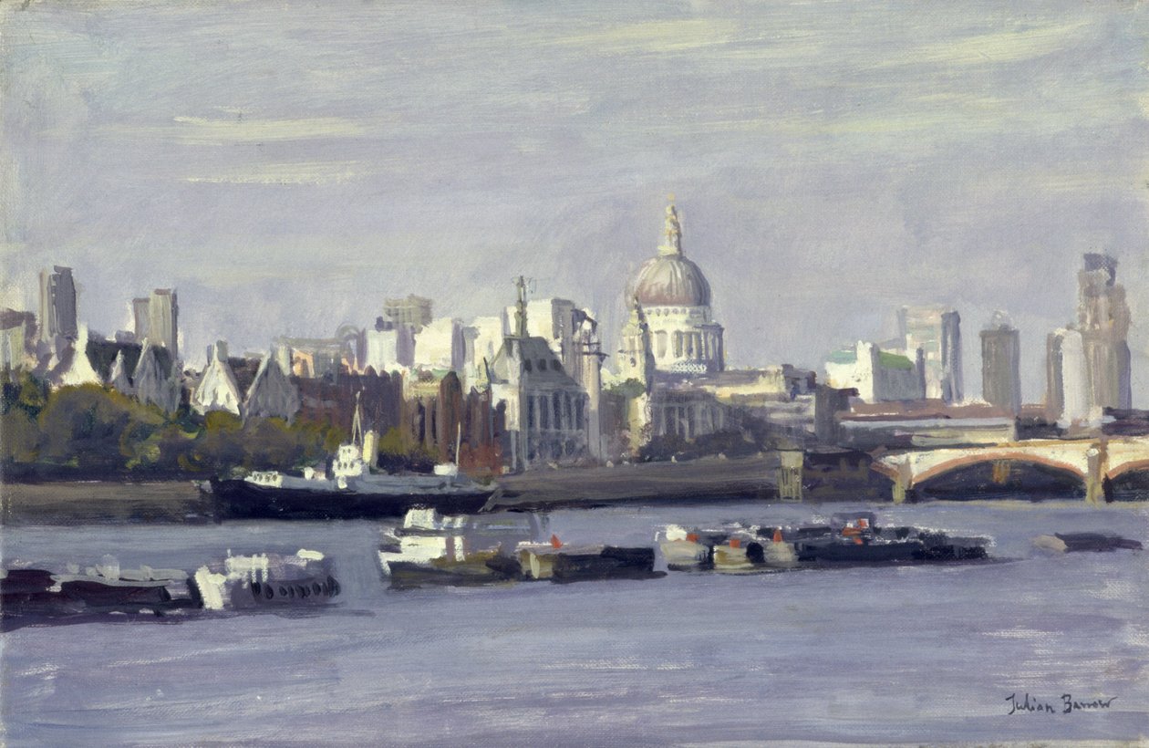 St. Pauls depuis Bankside - Julian Barrow
