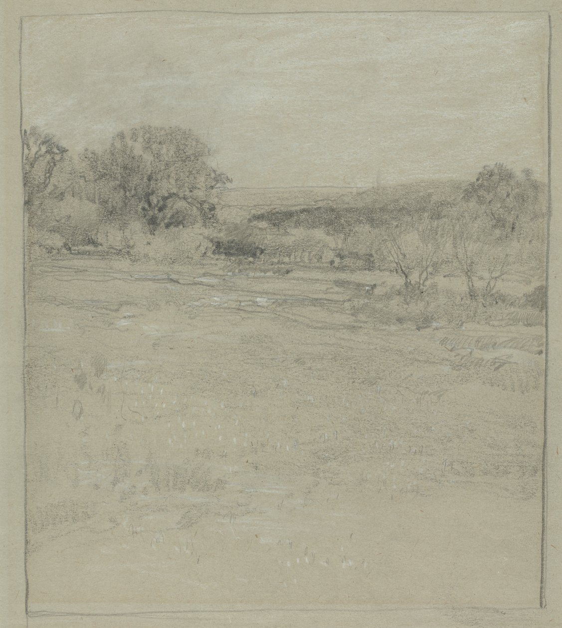 Paysage près de San Antonio - Julian Onderdonk