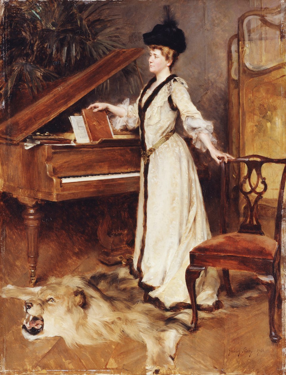 Portrait de Mme - Julian Russell Story