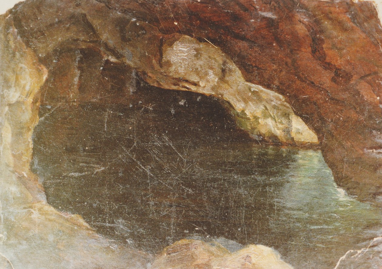 Estonien : "Grotte avec de l