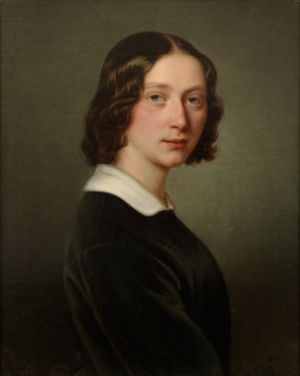 Estonien : "Portrait de M. Keller" - Julie Wilhelmine Hagen Schwarz