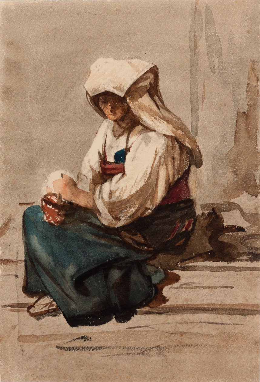 Femme italienne - Julie Wilhelmine Hagen Schwarz