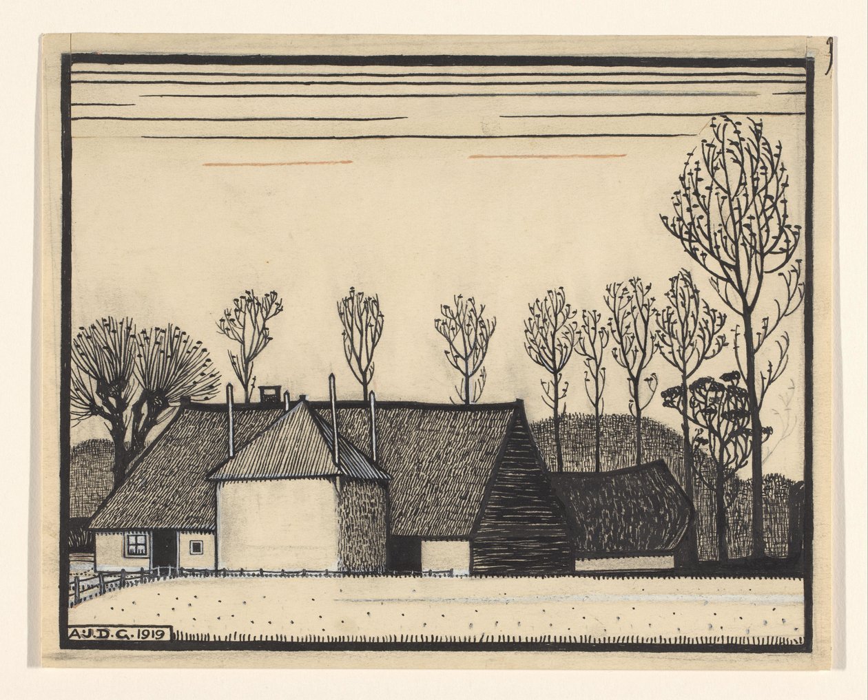 Ferme - Julie de Graag (signed by artist)