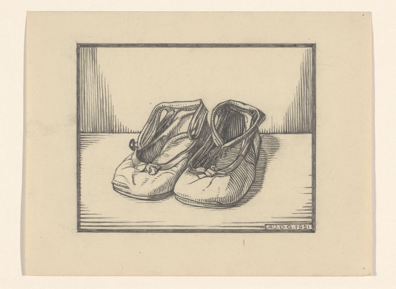 Paire de chaussures - Julie de Graag (signed by artist)