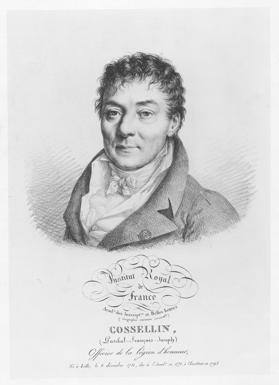 Portrait de Pascal Joseph François Gosselin, 1821 - Julien Leopold Boilly