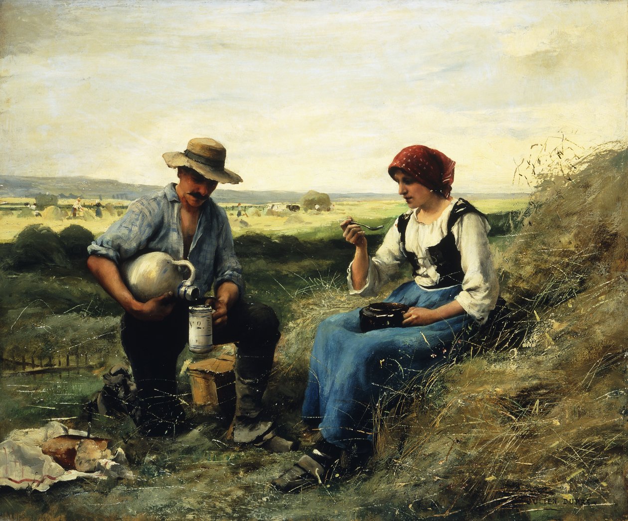 Le repas de midi - Julien Dupre