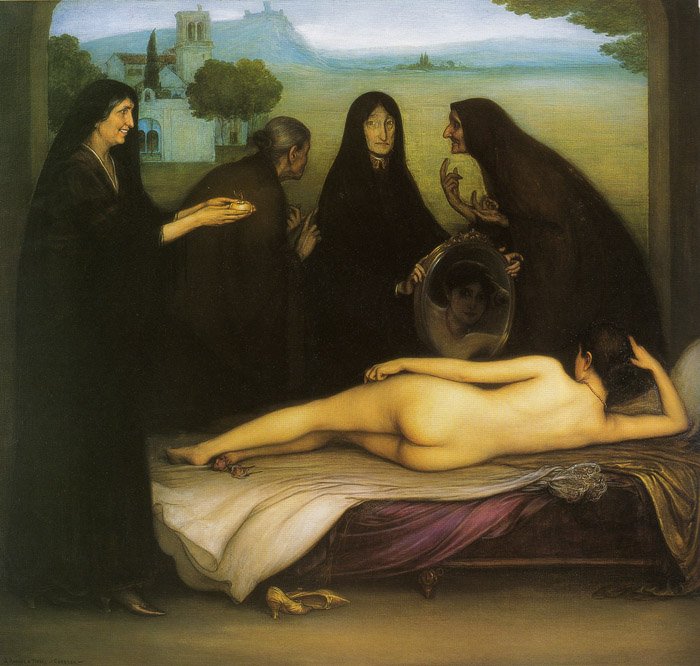 Le péché - Julio Romero de Torres