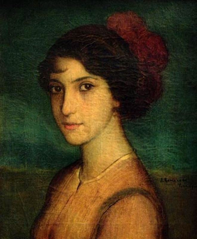 La argentinita - Julio Romero de Torres