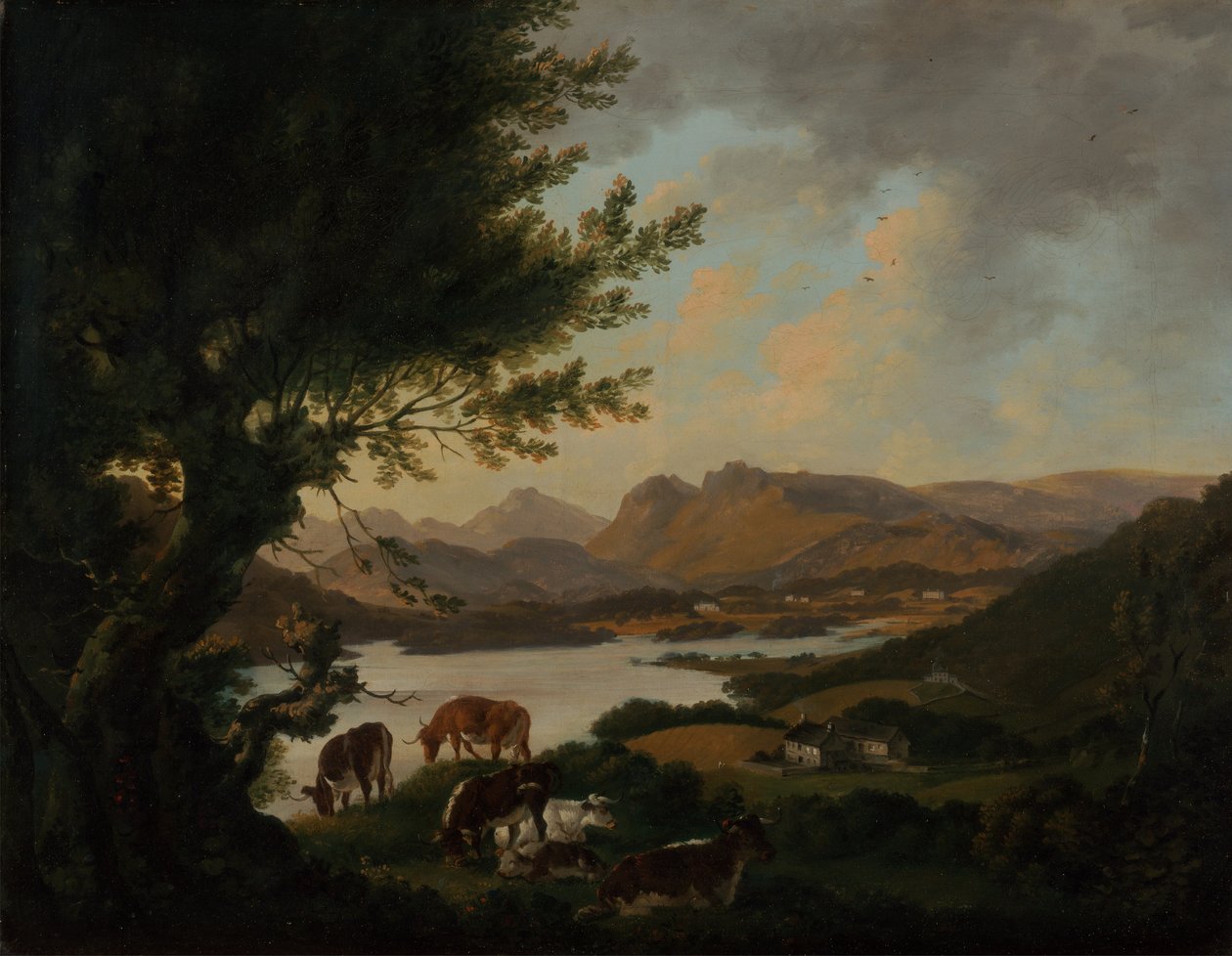 Lac Windermere - Julius Caesar Ibbetson