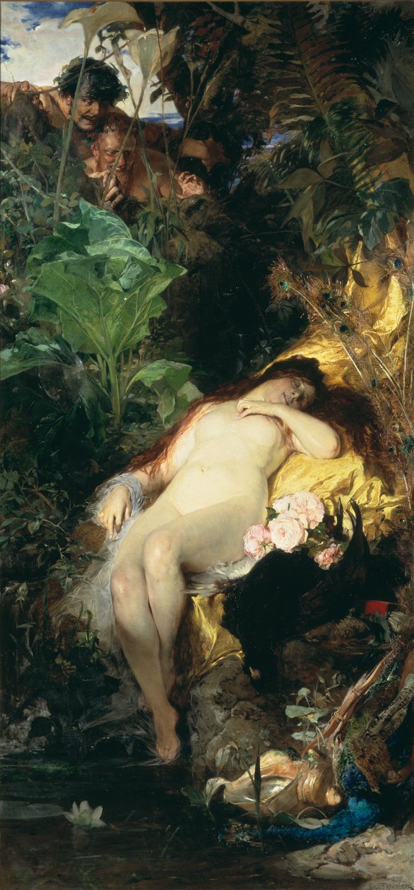 Cupidon, 1878 - Julius Kronberg