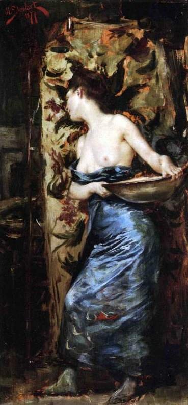 Femme Mi-Nuen - Julius Leblanc Stewart