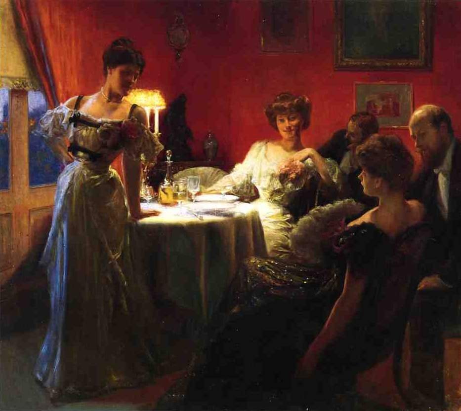 Un souper - Julius Leblanc Stewart