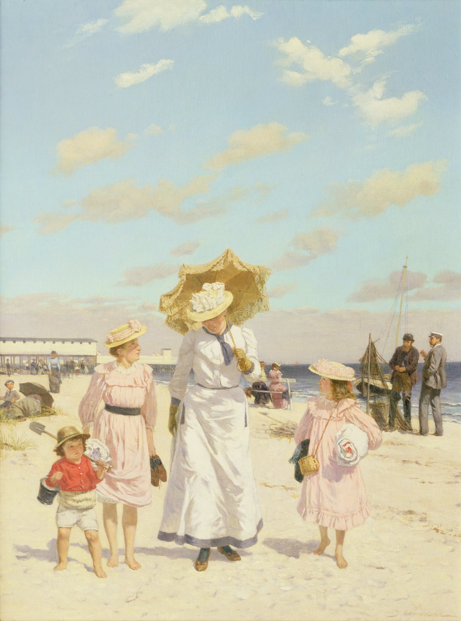 Sur le sable, c.1900 - Julius Ehrentraut