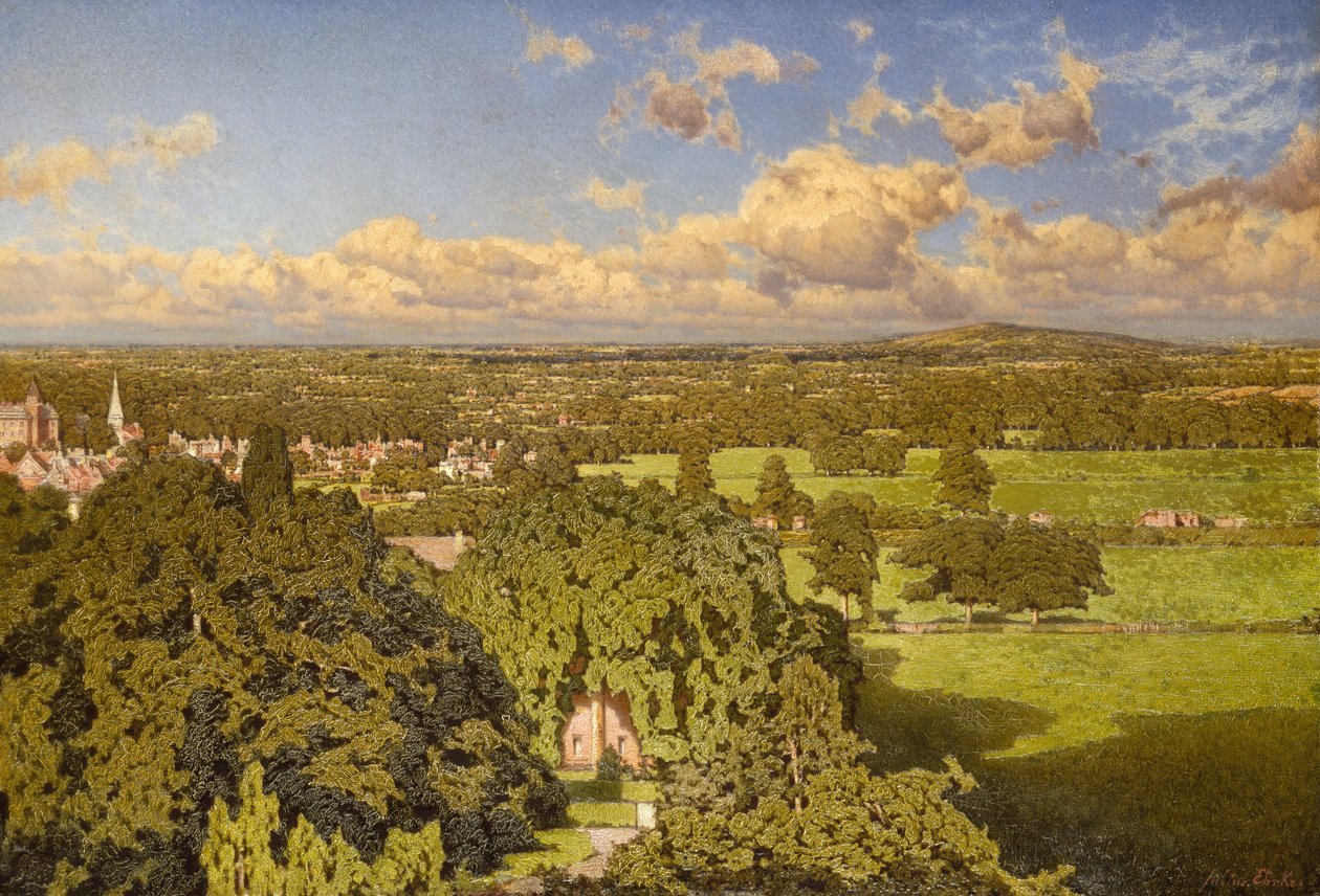 Vue de Malvern - Julius Ehrke