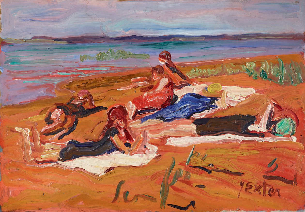 Bain de soleil - Julius Exter