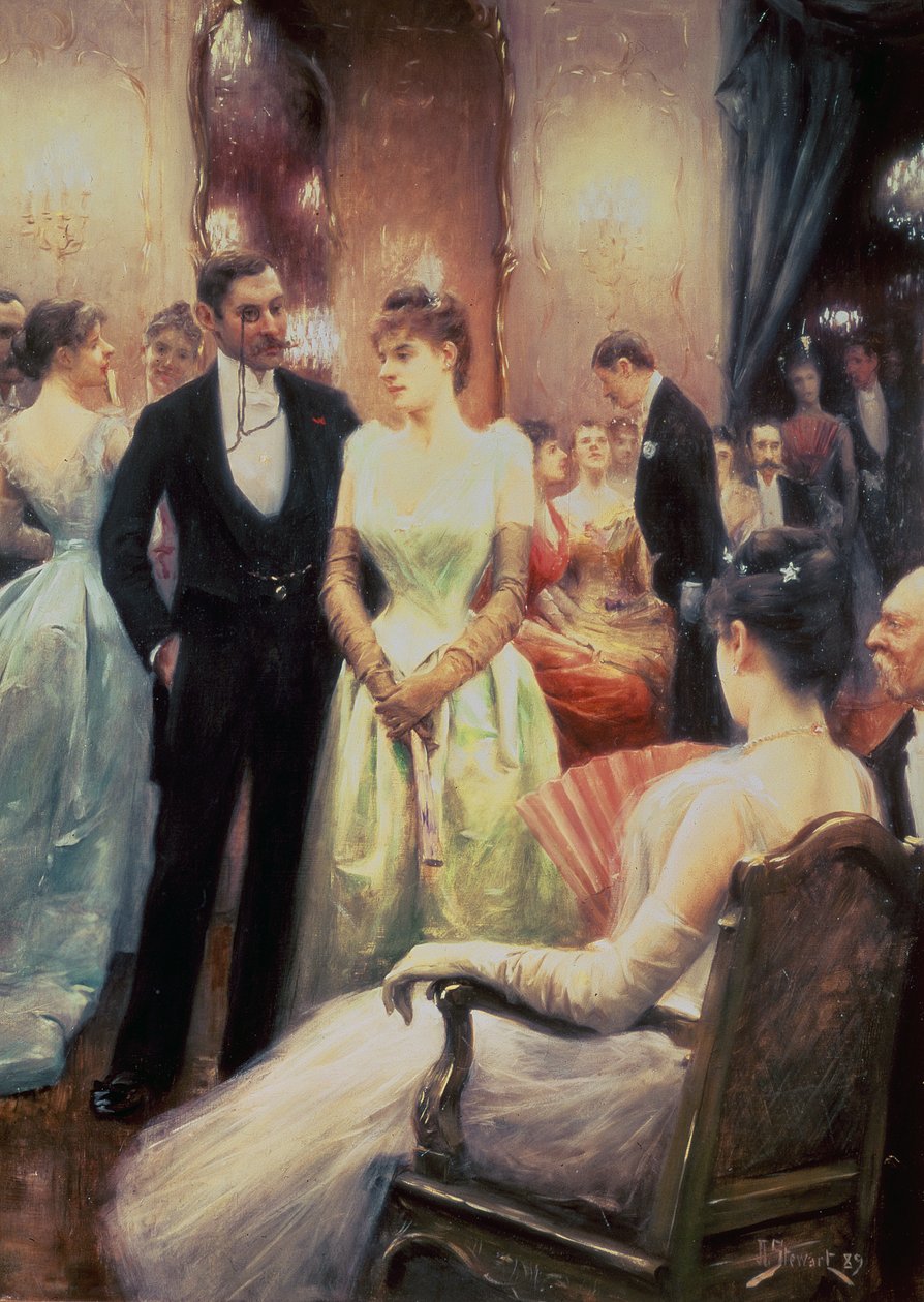 Au Bal - Julius Leblanc Stewart