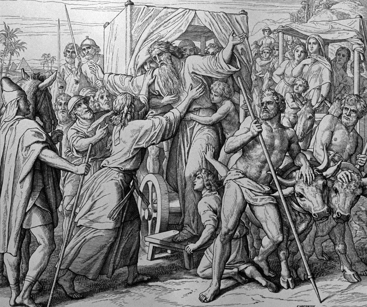Joseph et Jacob - Julius Schnorr von Carolsfeld