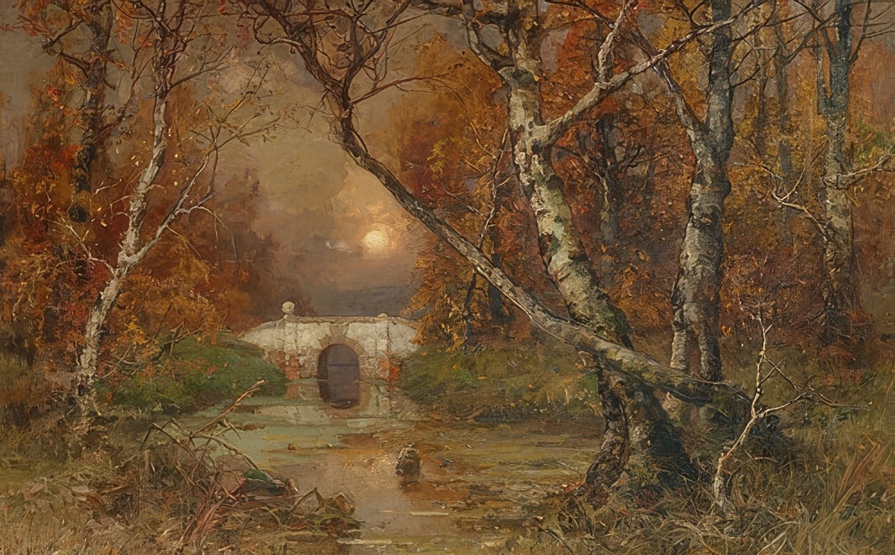 Un parc - Julius Sergius von Klever