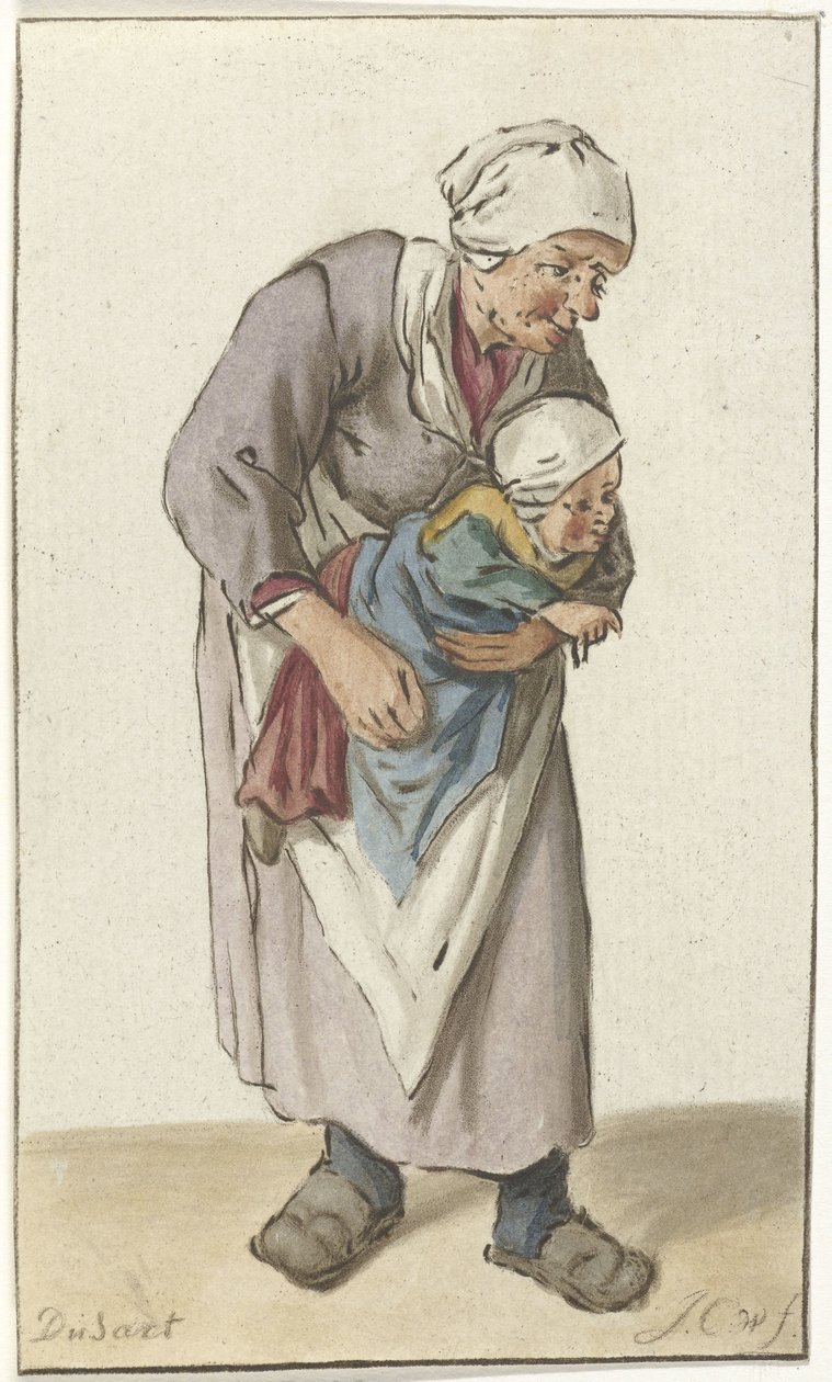Femme avec enfant - Jurriaan Cootwijck