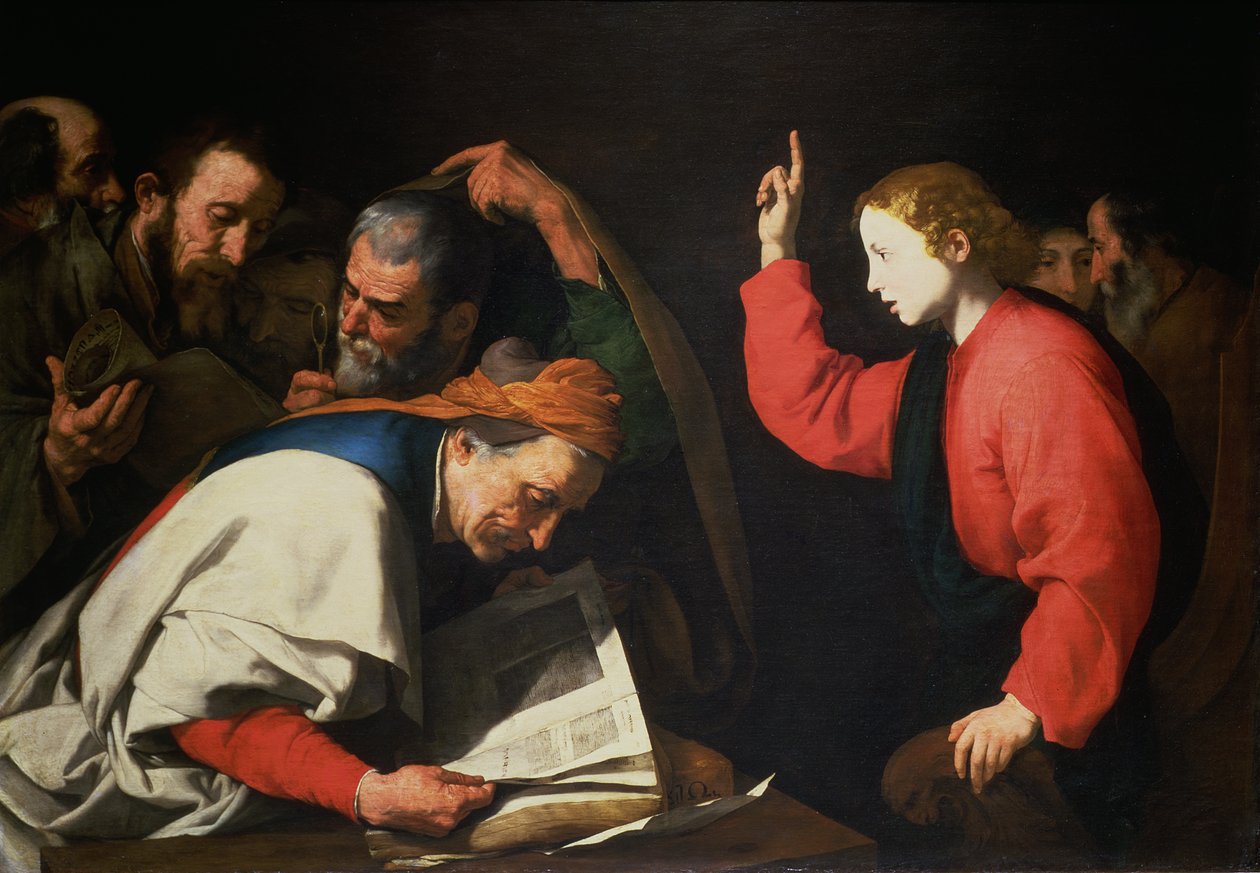 Le Christ parmi les Docteurs, c.1630 - Jusepe de Ribera