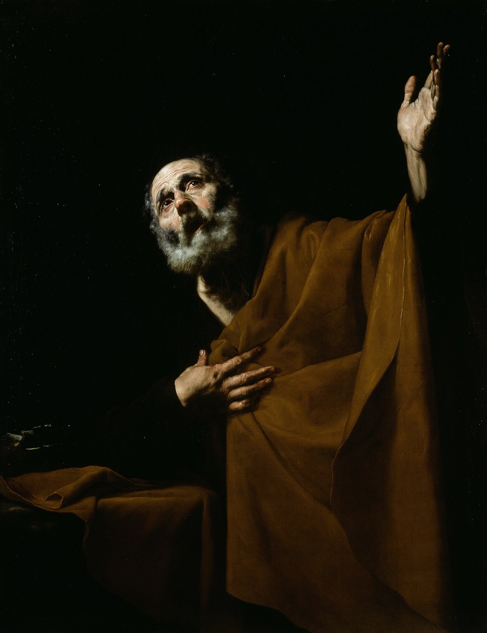 Saint Pierre pénitent - Jusepe de (1591 1652) Ribera