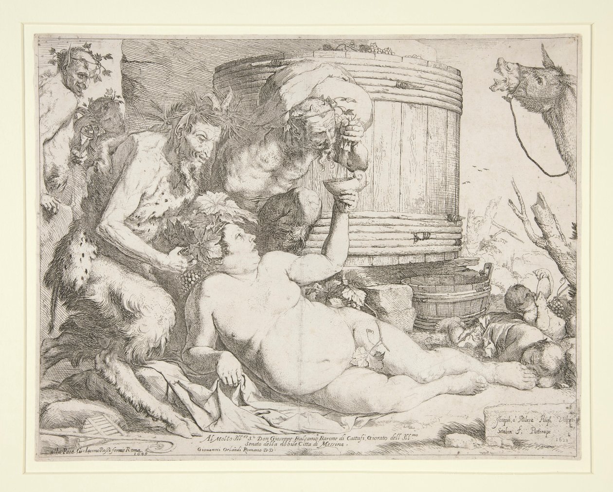 Bacchanale (Silenus ivre) - Jusepe de Ribera