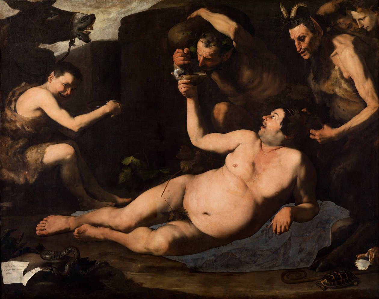 Silenus ivre - Jusepe de Ribera