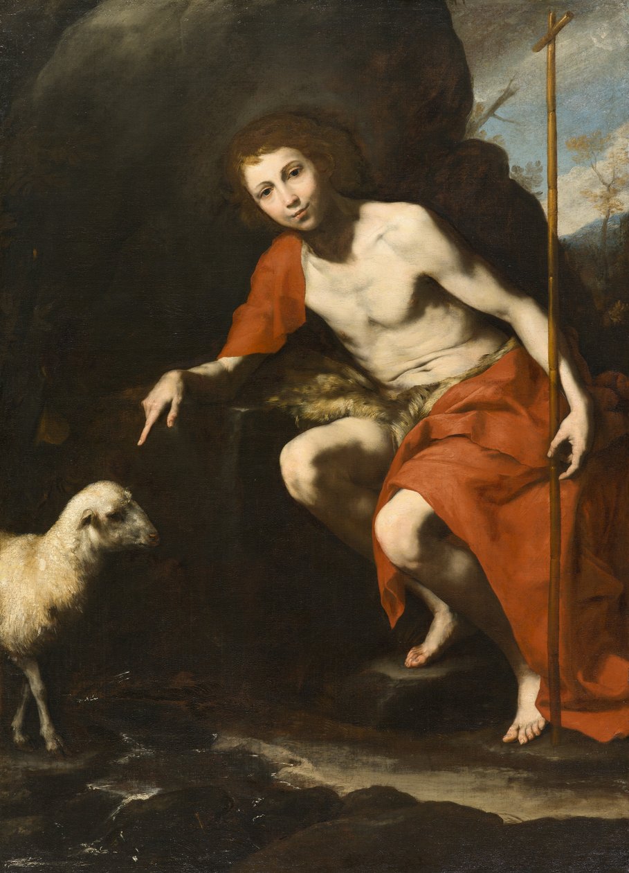 Saint Jean-Baptiste, c.1624 - Jusepe de Ribera