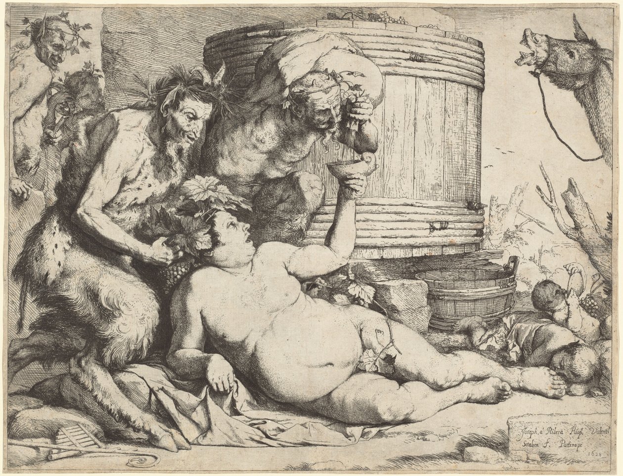 Le Silène ivre - Jusepe de Ribera