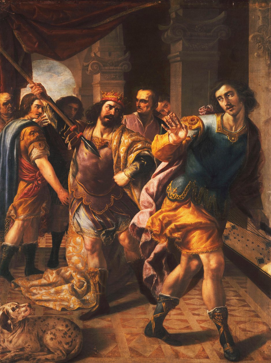 David devant Saül - Jusepe or Jose Leonardo