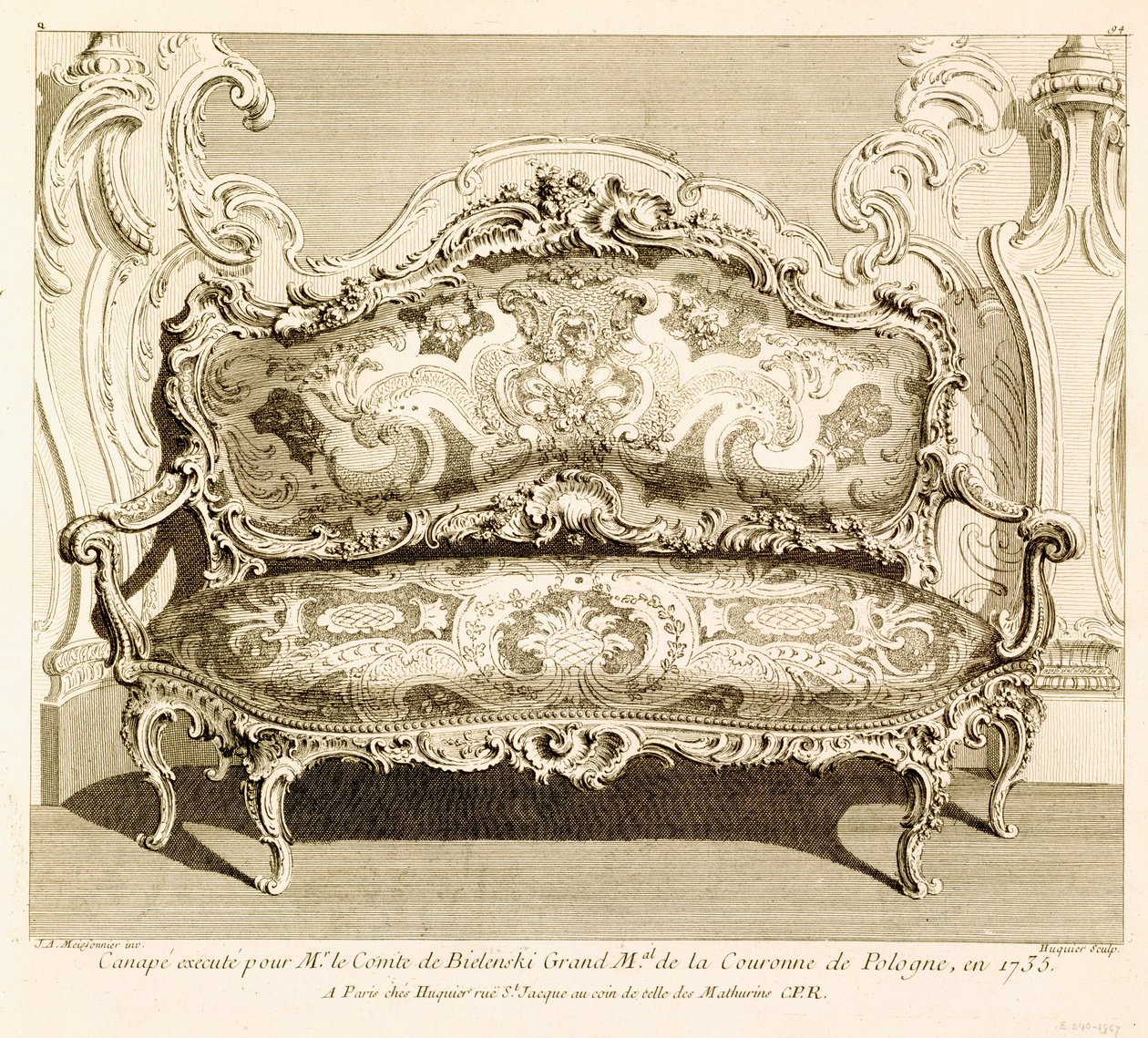 Canapé, Messioner, Juste Aurele, L