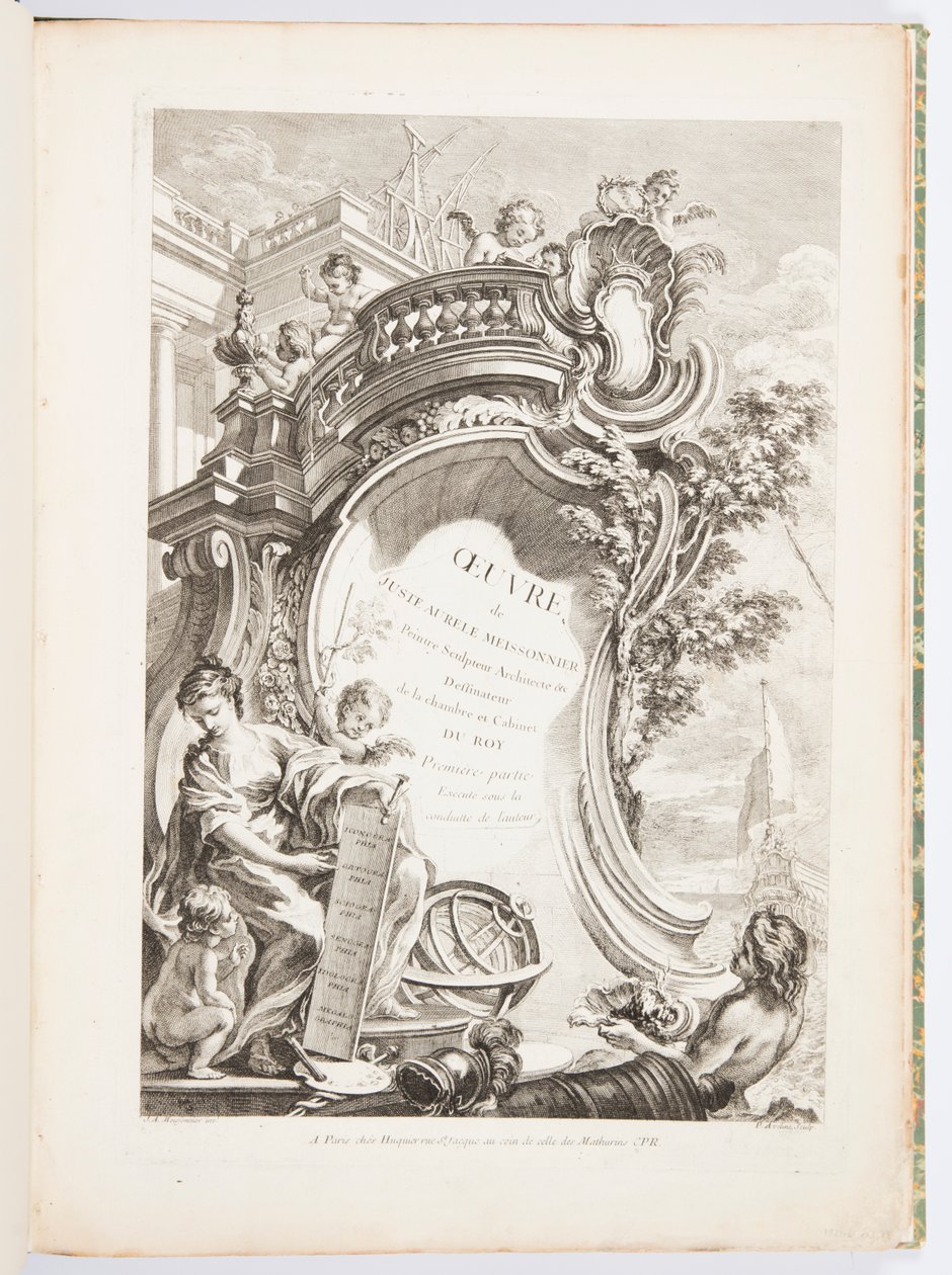 Œuvres de Juste-Aurèle Meissonnier - Juste Aurèle Meissonnier