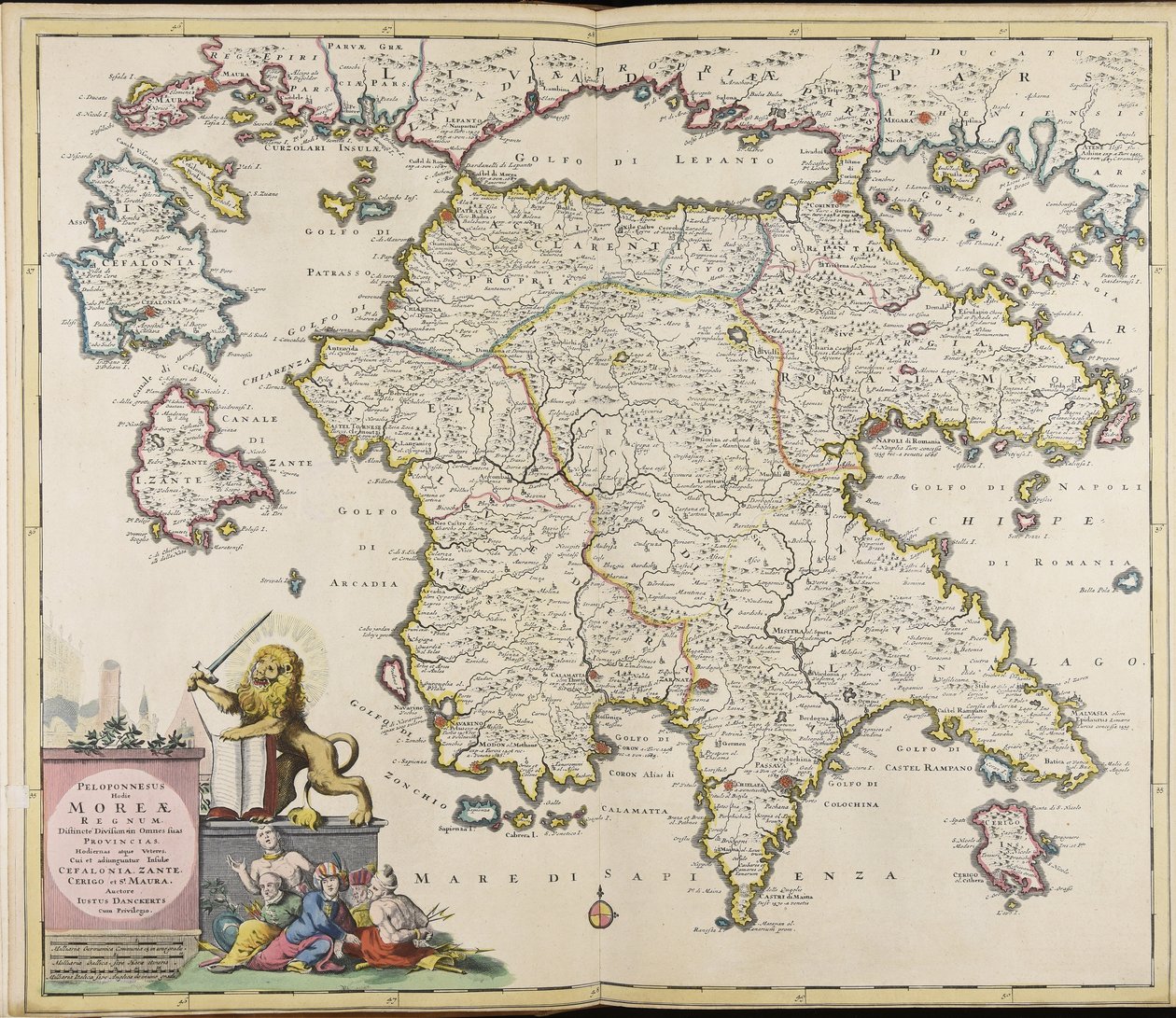 Le Péloponnèse aujourd