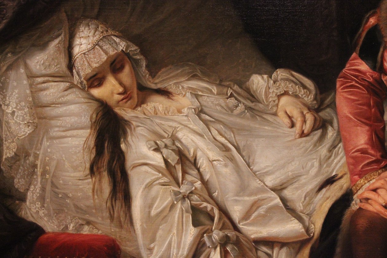 La mort de Barbara Radziwiłł - Józef Simmler