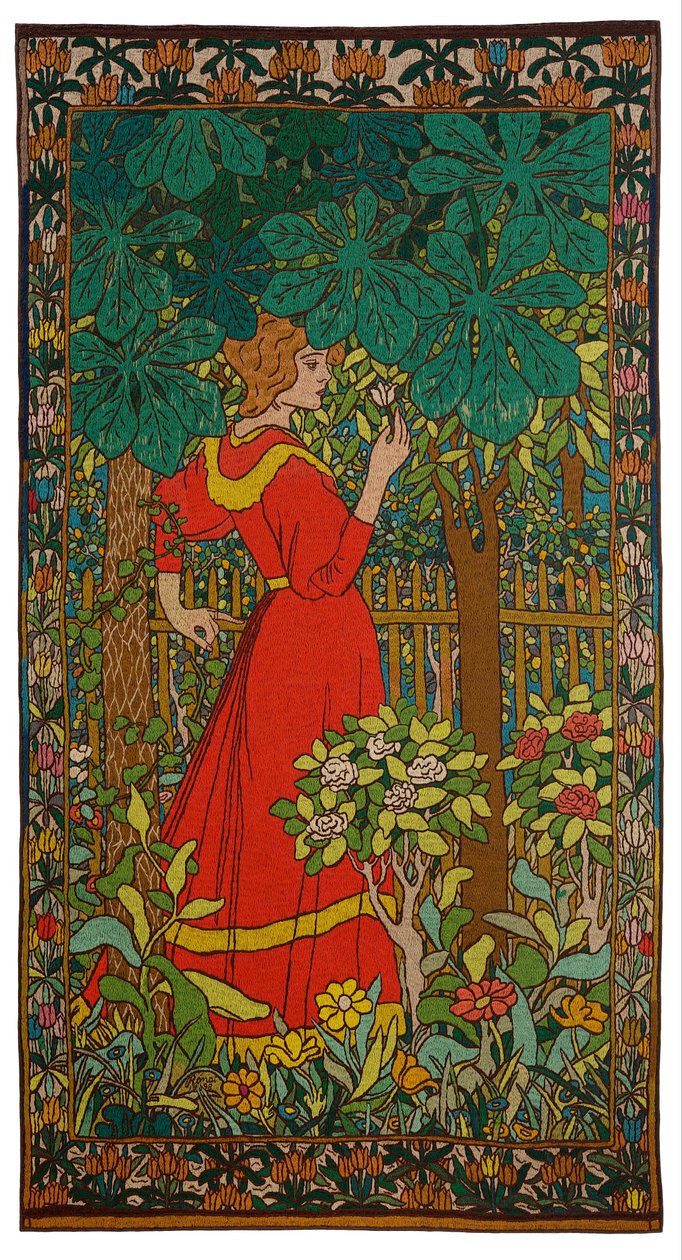 Dame en rouge - József Rippl Rónai