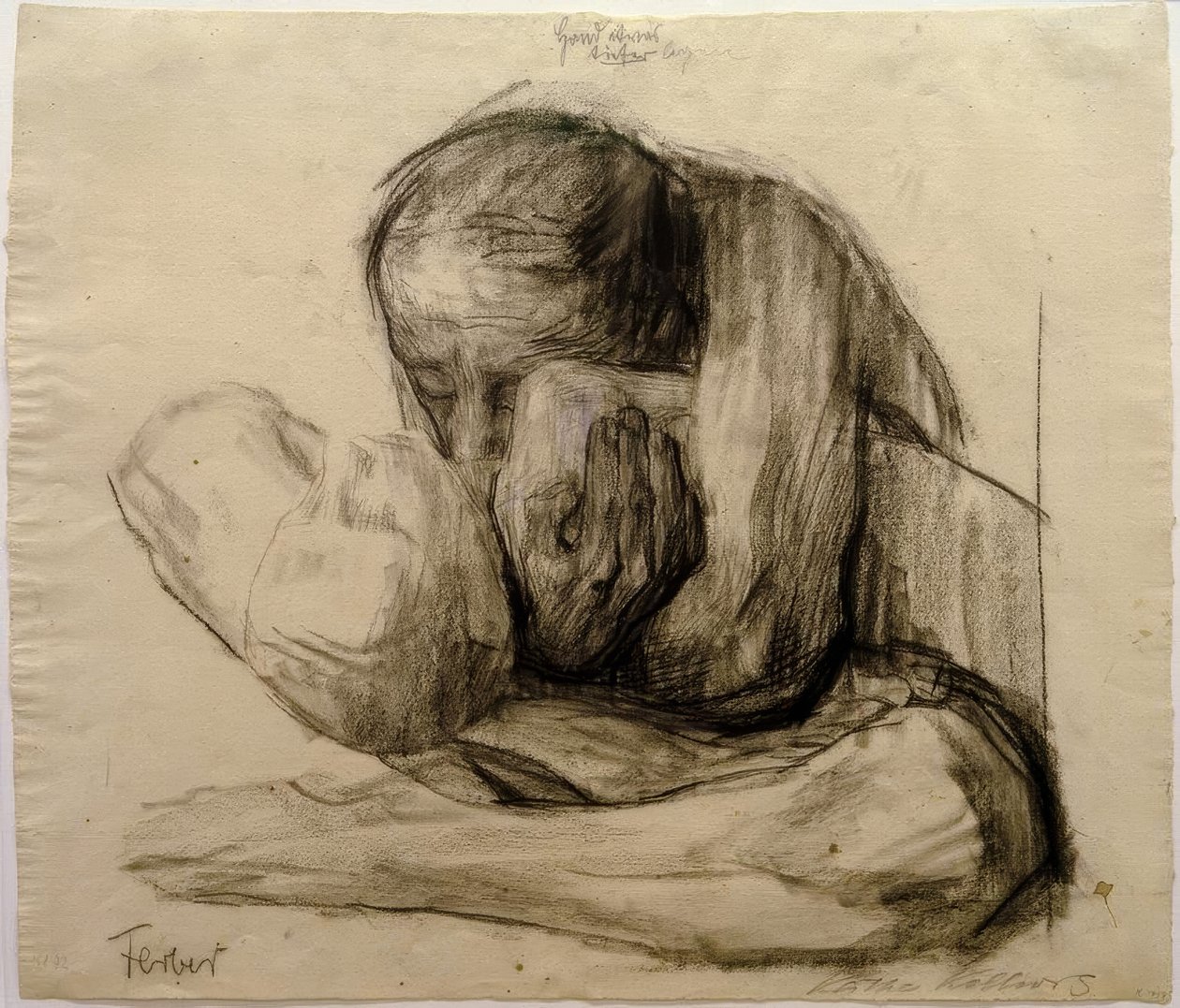 Femme avec enfant mort - Käthe Kollwitz