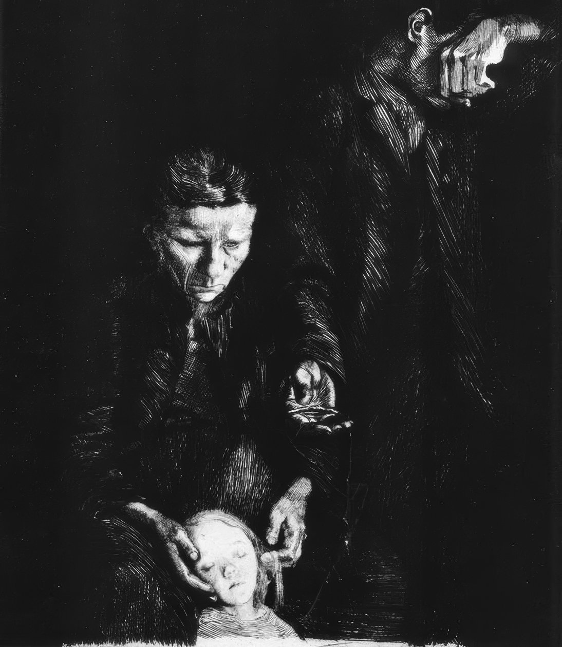 K.Kollwitz, Piétiné - Käthe Kollwitz