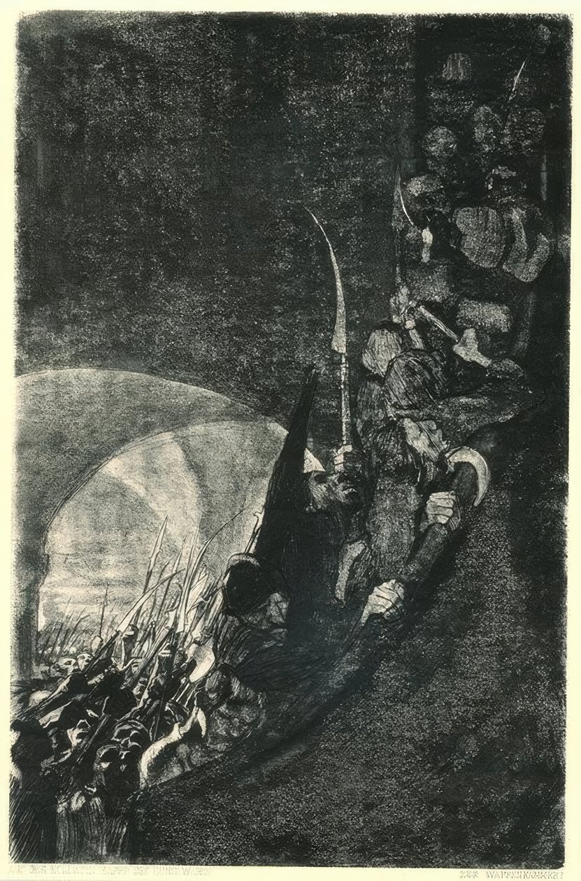 Armement dans une voûte - Käthe Kollwitz
