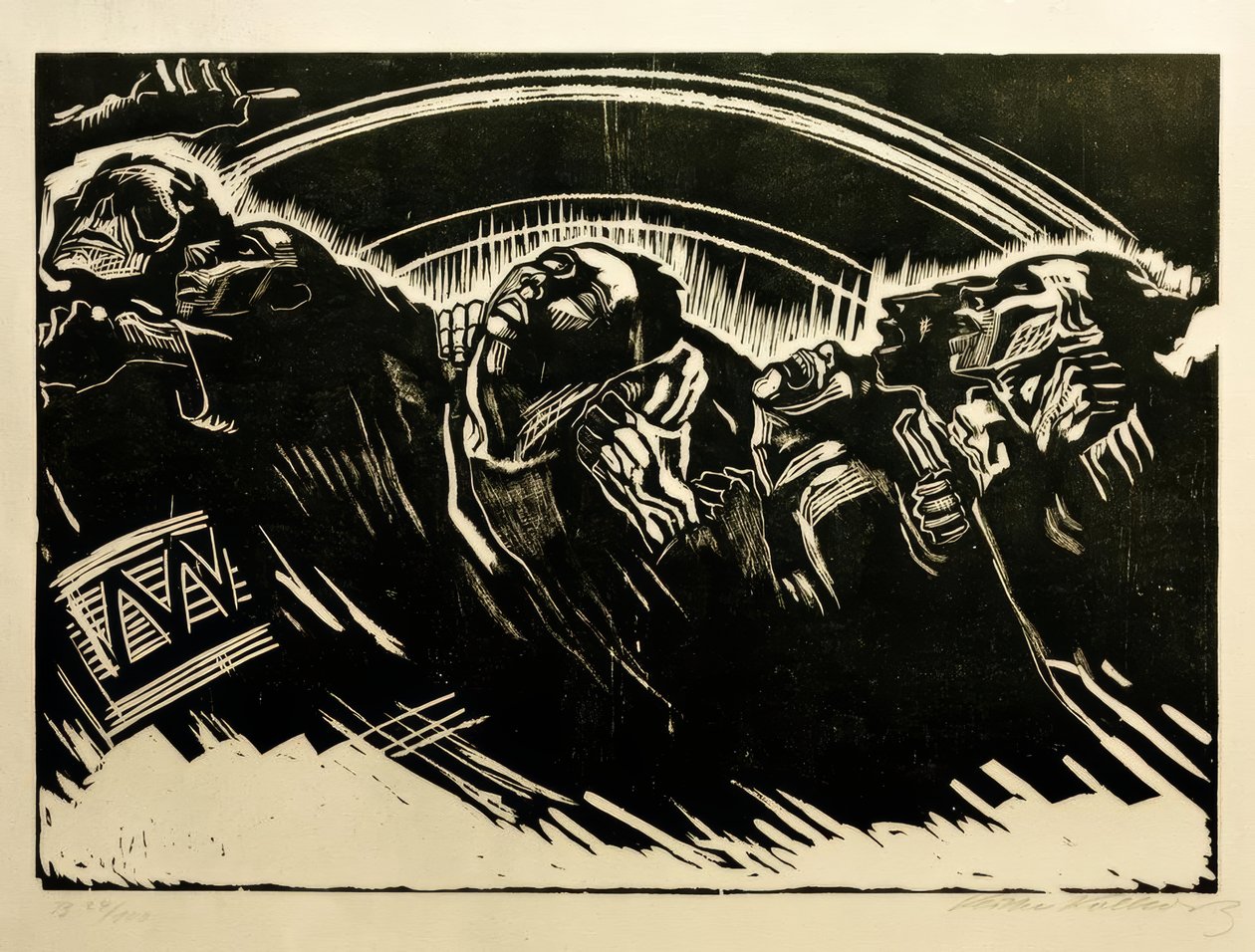 Les Volontaires - Käthe Kollwitz