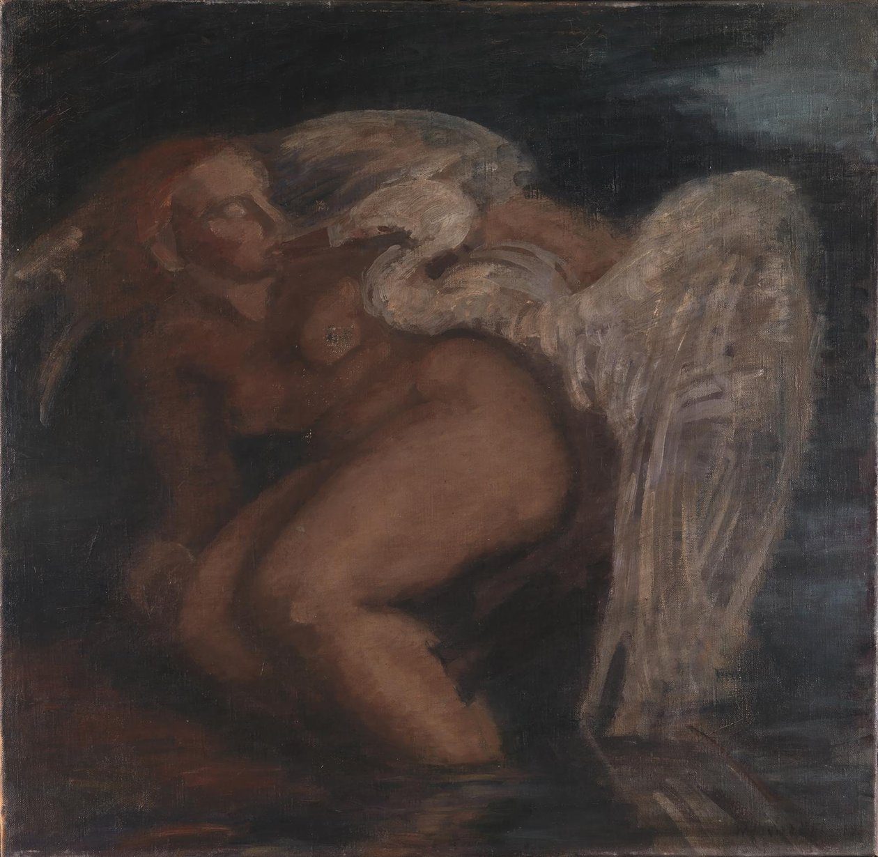 Léda et le cygne - Kai Nielsen