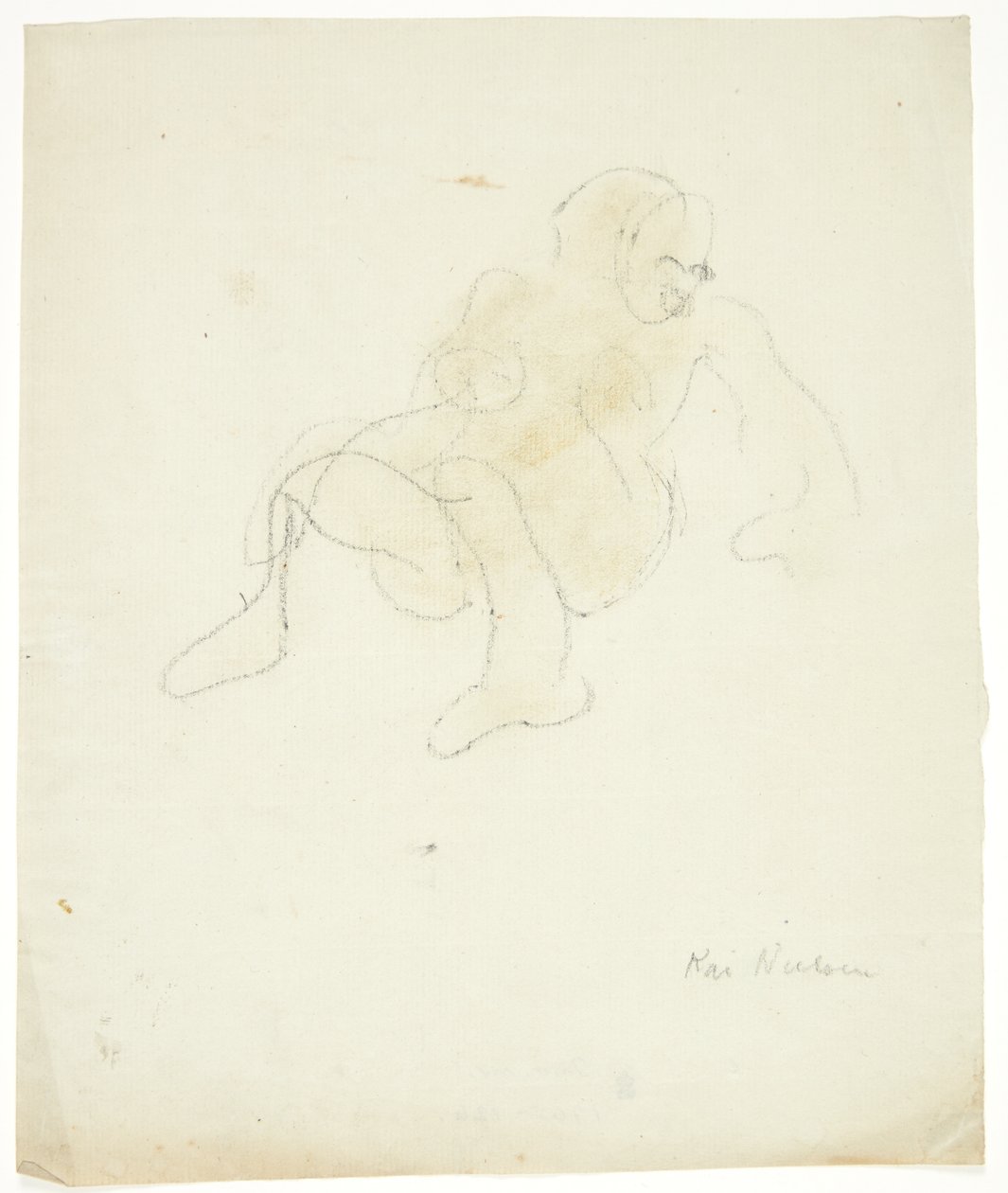 Femme allongée - Kai Nielsen