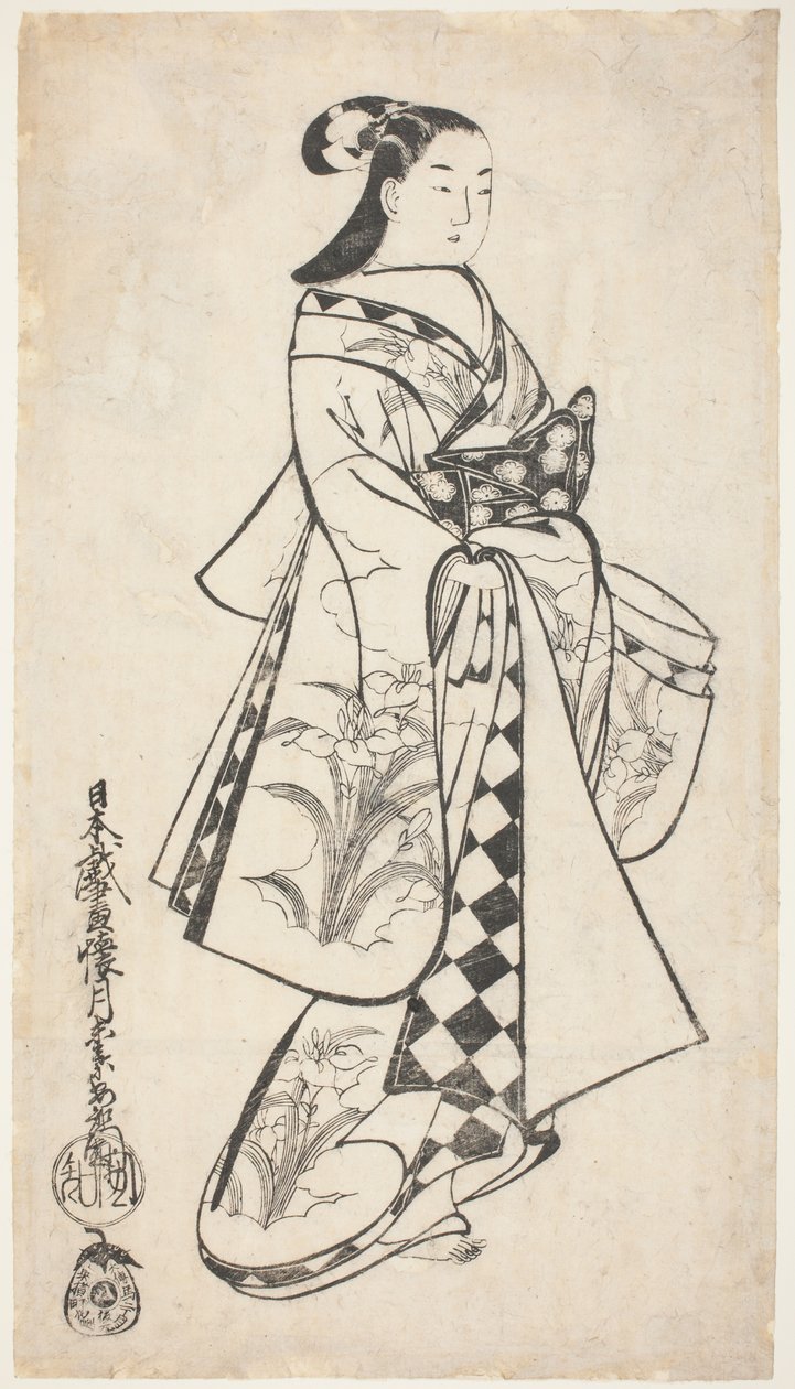 Beauté debout - Kaigetsudo Anchi