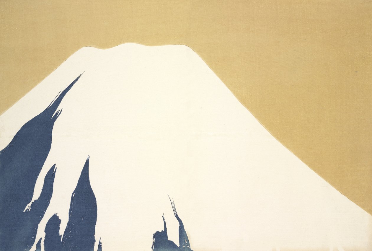 Mont Fuji, de Momoyo-gusa - Kamisaka Sekka