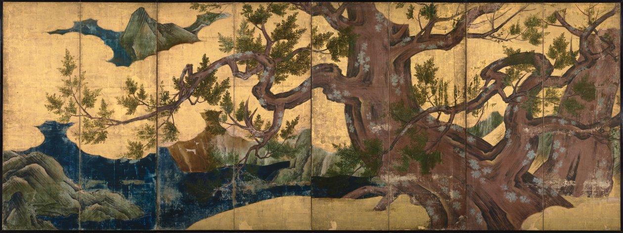 Cypress Tree - Kano Eitoku